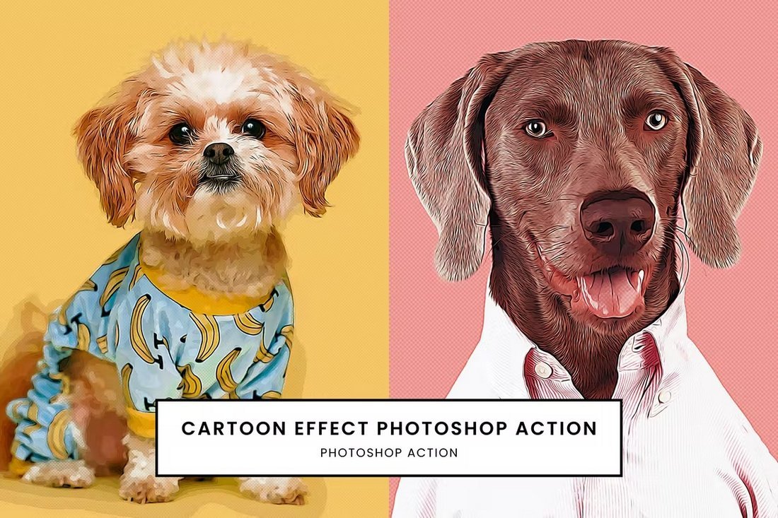 Cartoon Effect Photoshop Filter