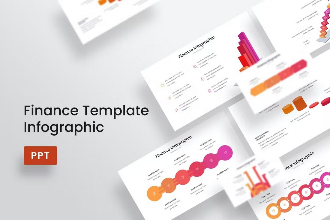 Finance Infographics Powerpoint Template