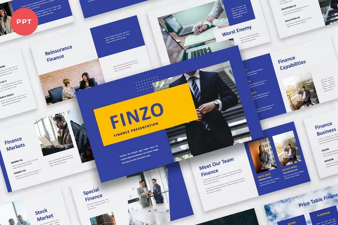 Finzo - Financial PowerPoint Presentation