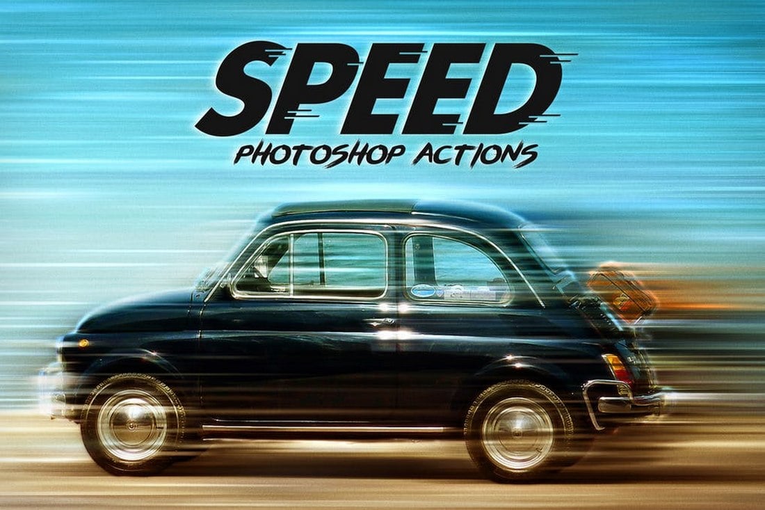 Speed - Photoshop Actions