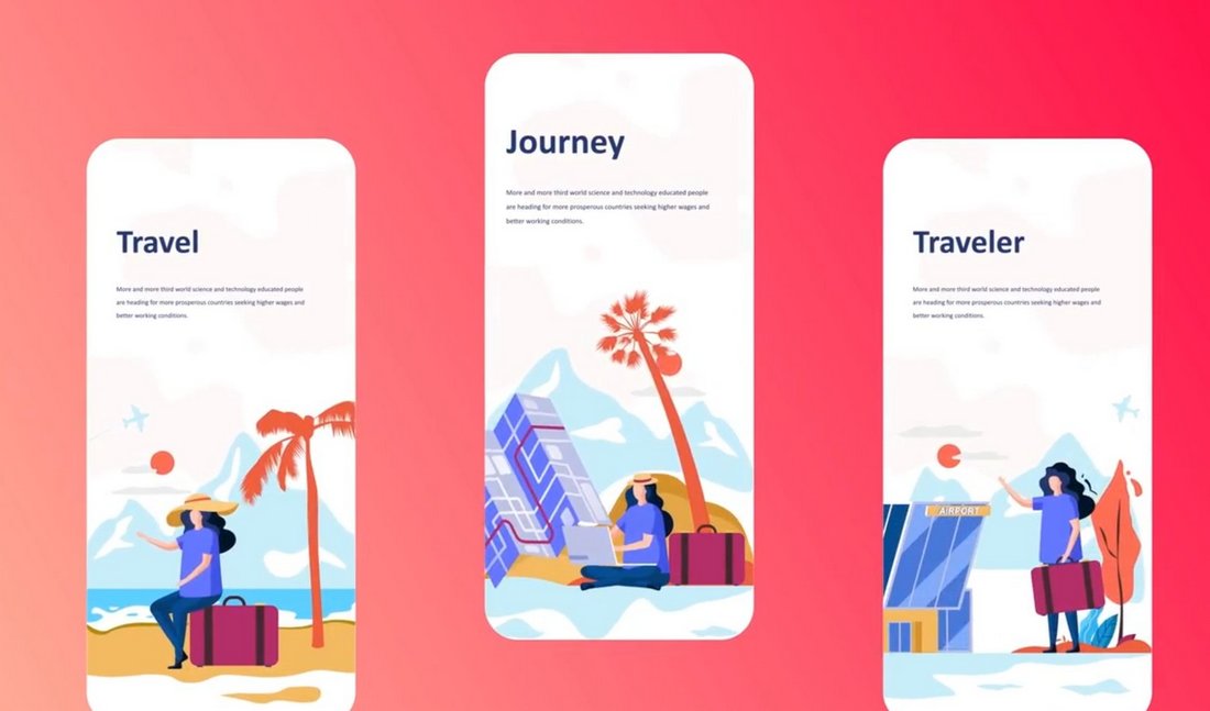 Vacation - Free After Effects Instagram Story Templates