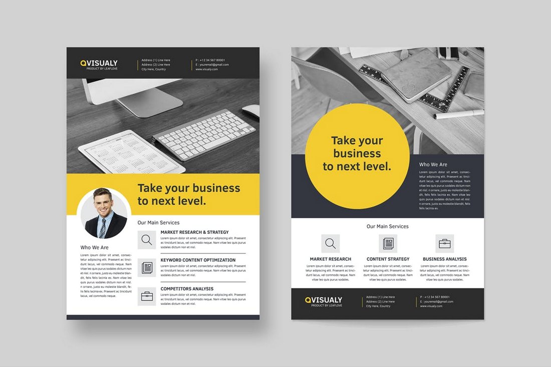 2 Company Flyers Template