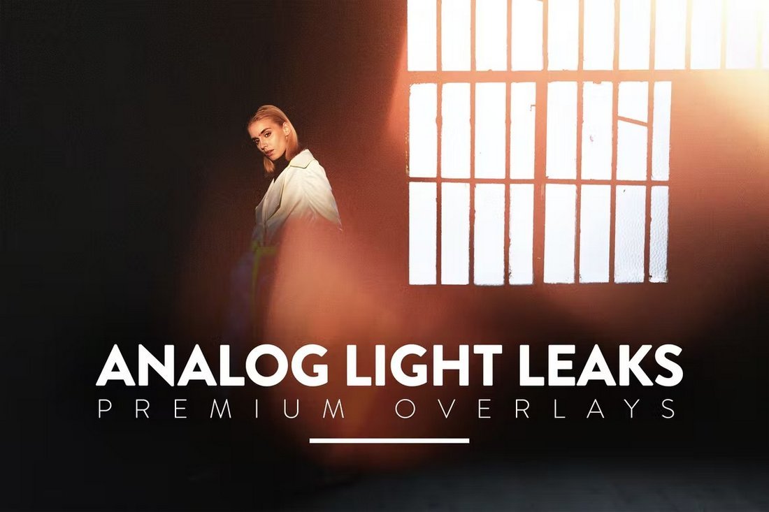 30 Analog Light Leak Effects for Photoshop