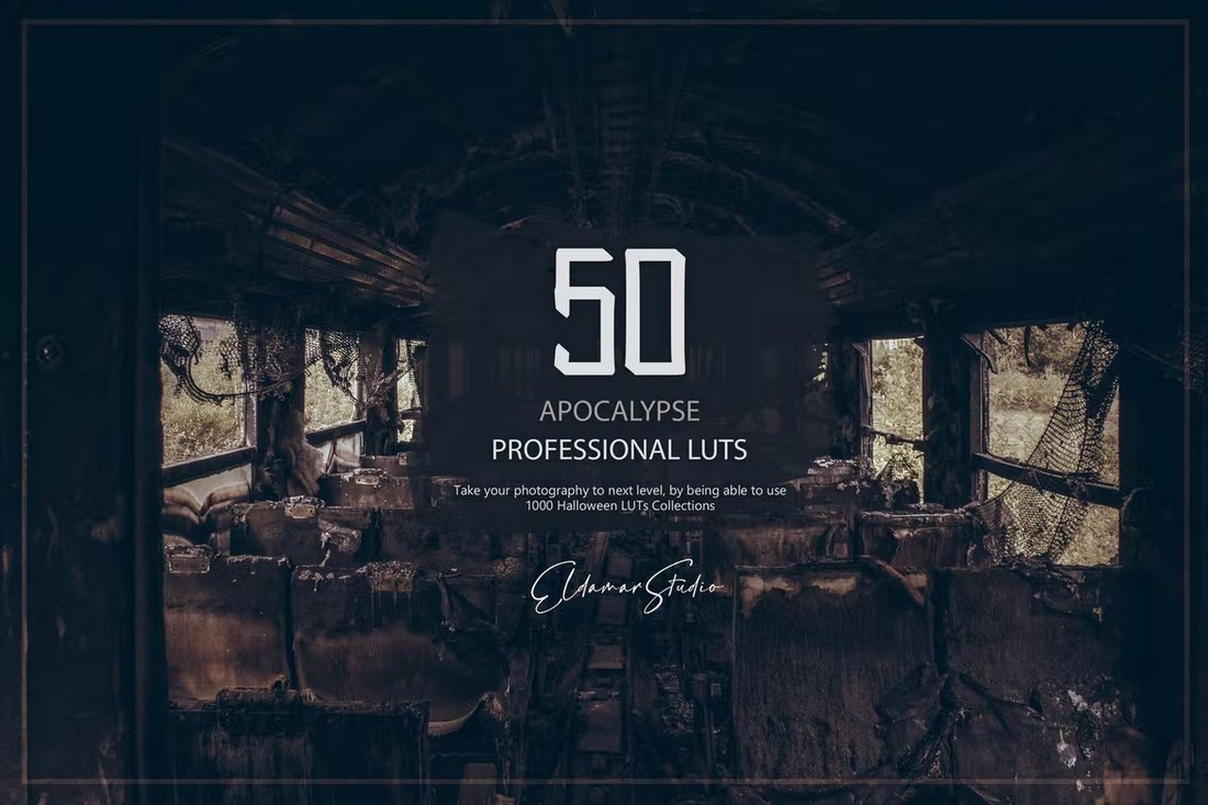 50 Apocalypse LUTs and Presets Pack