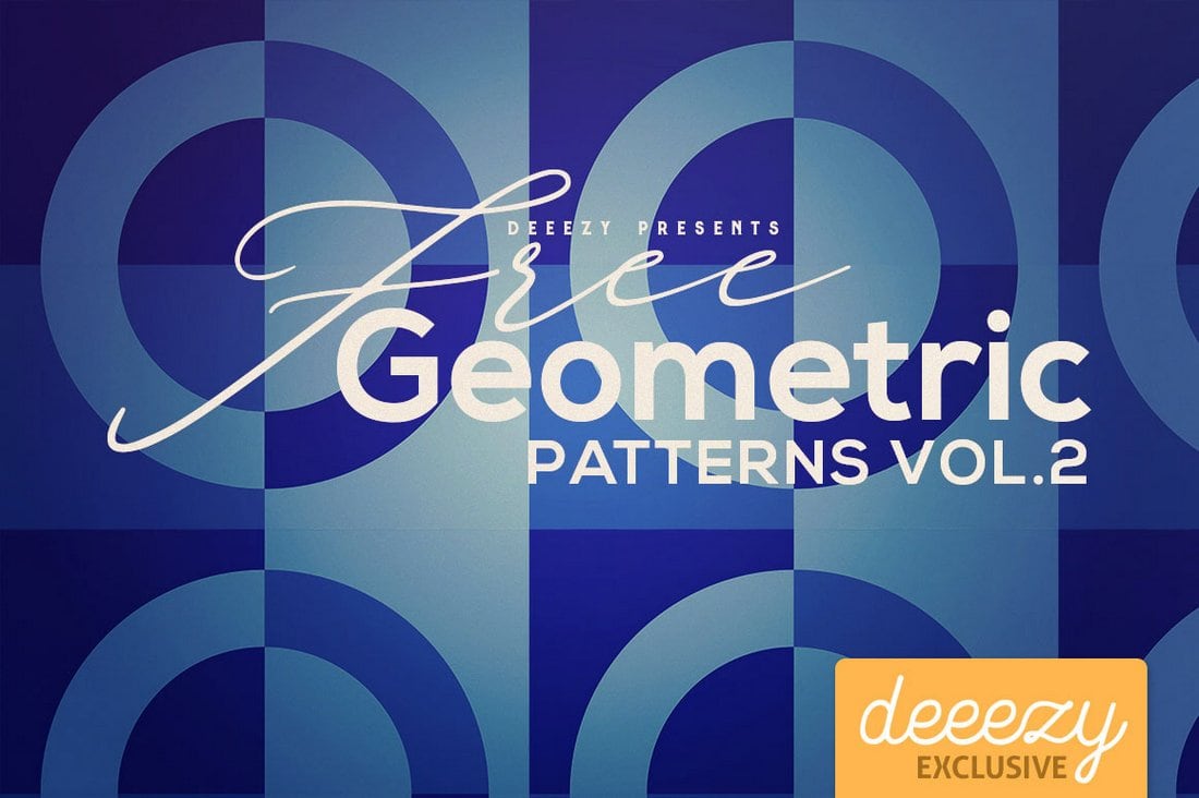 8 Free Geometric Patterns 2