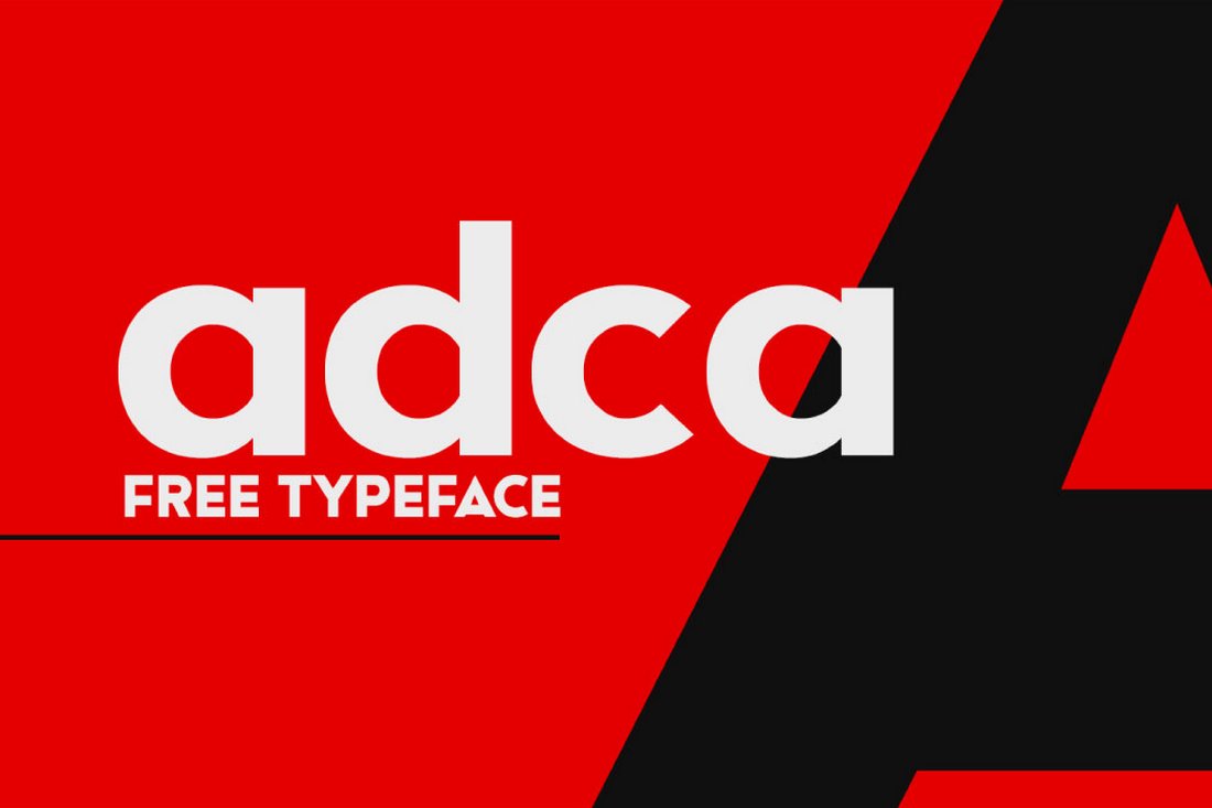 Adca - Free Modern Business Font