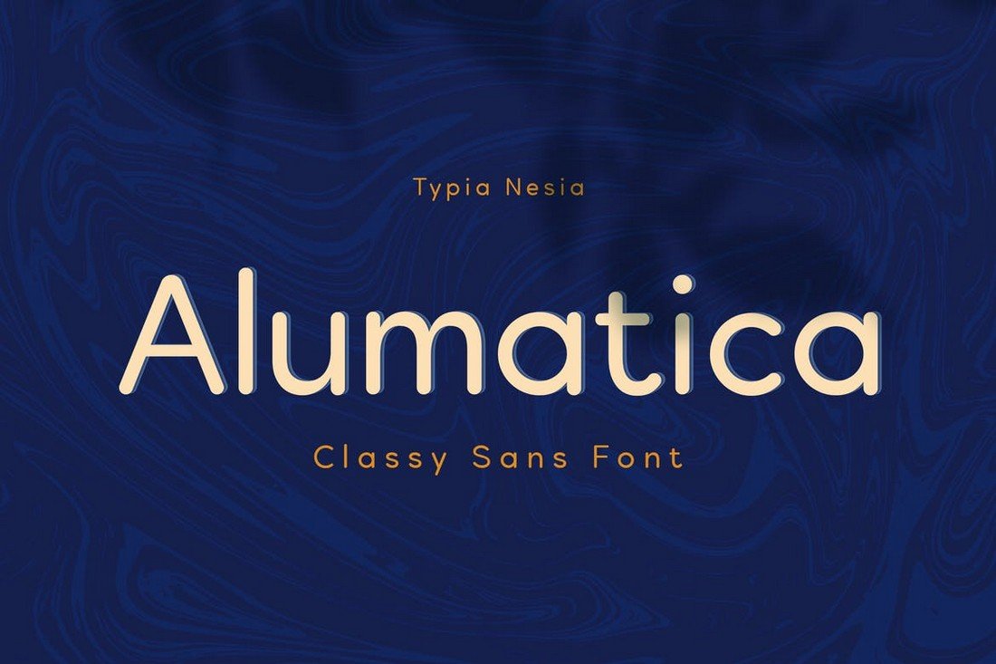Alumatica - Classic Rounded Font