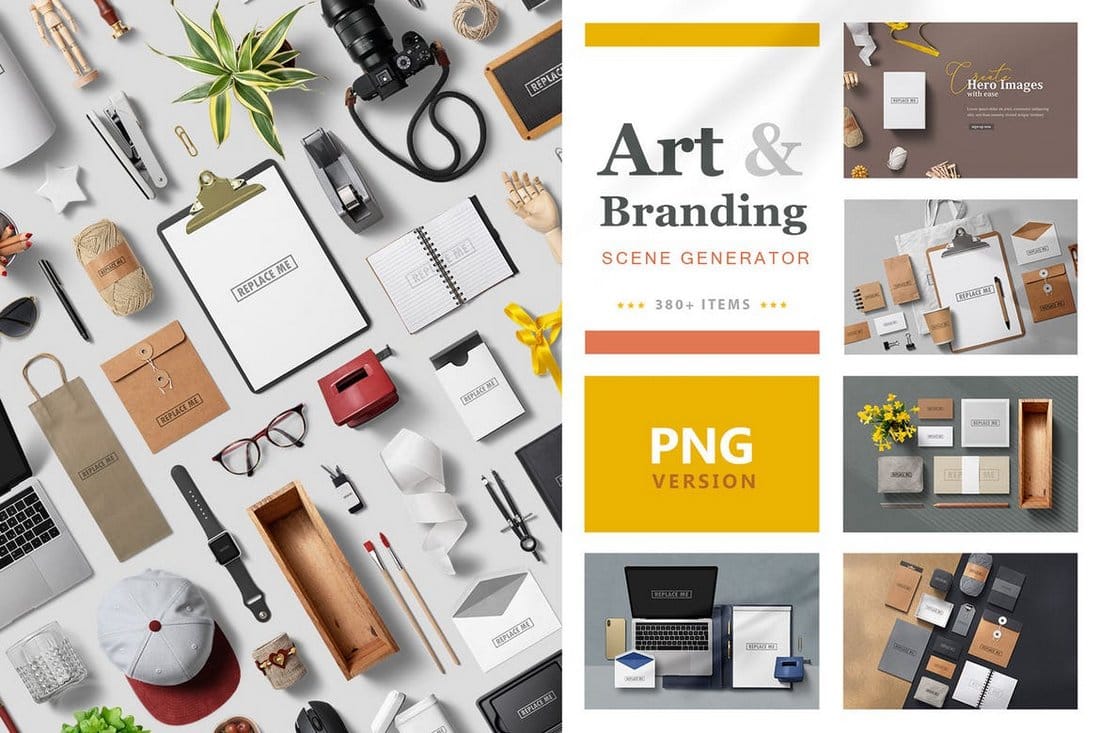 Art & Branding Scene Generator