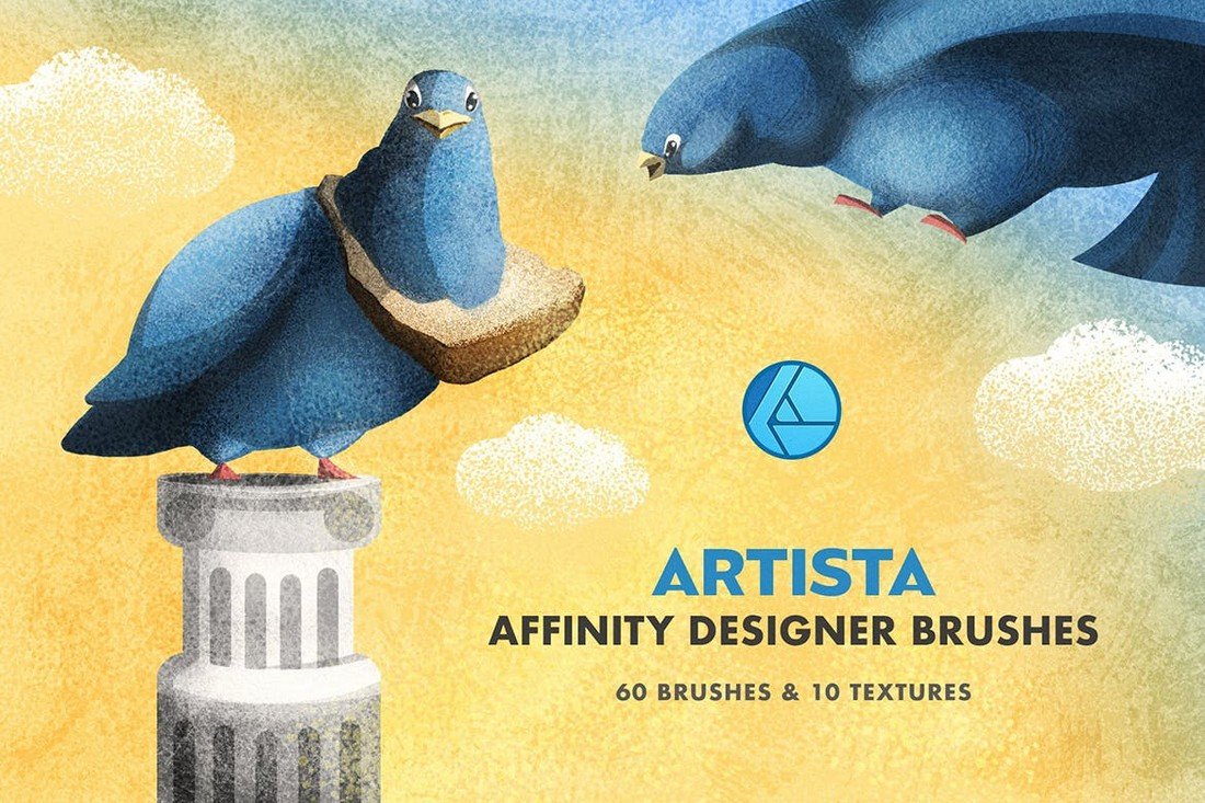Artista Affinity Designer Brushes