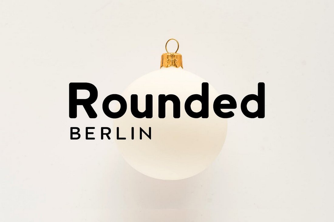 BERLIN Rounded - Sans Serif Font