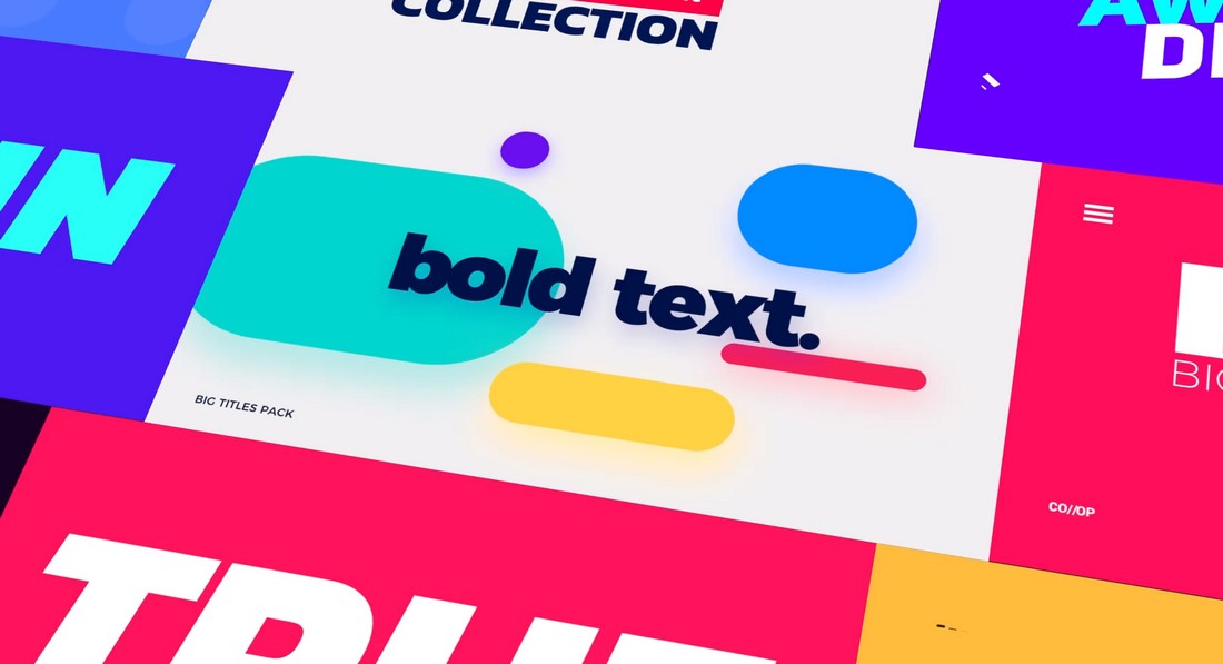 Big Bold Titles - FCPX & Apple Motion Templates