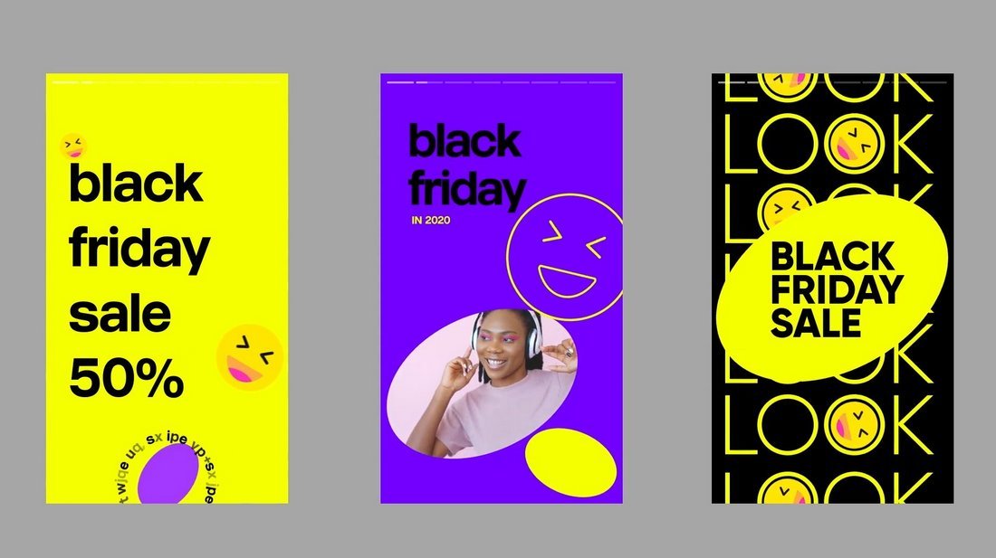 Black Friday Sale Promo Vertical Video Templates