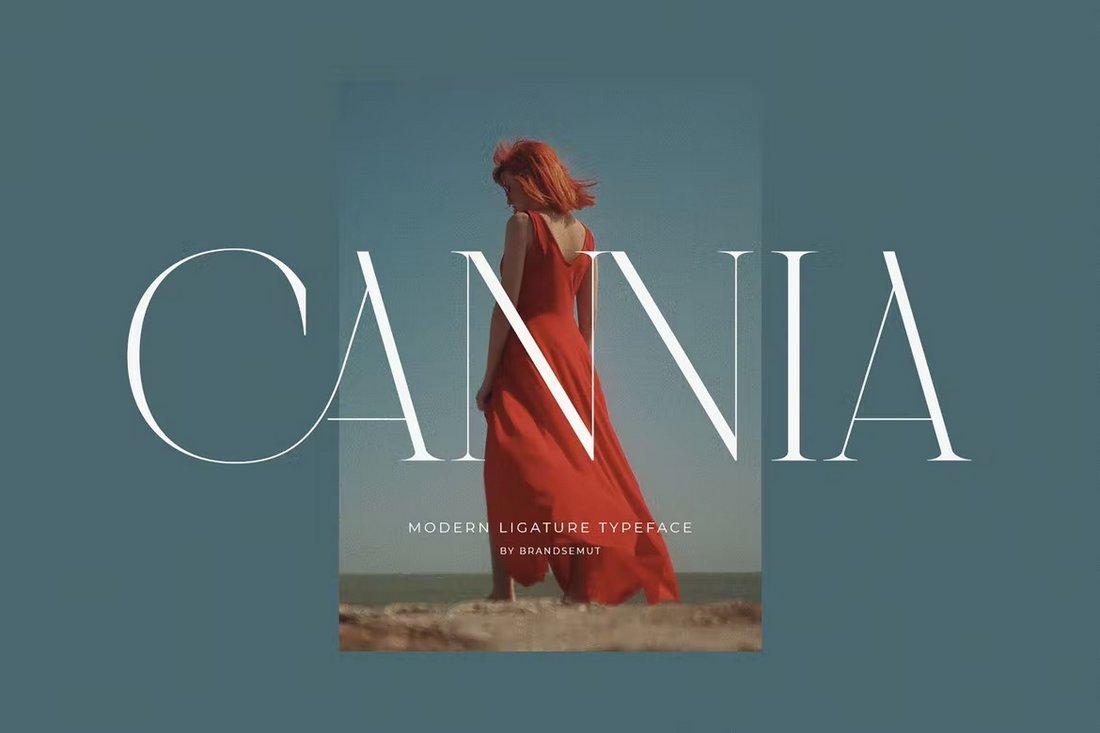 Cannia - Luxury Ligature Font
