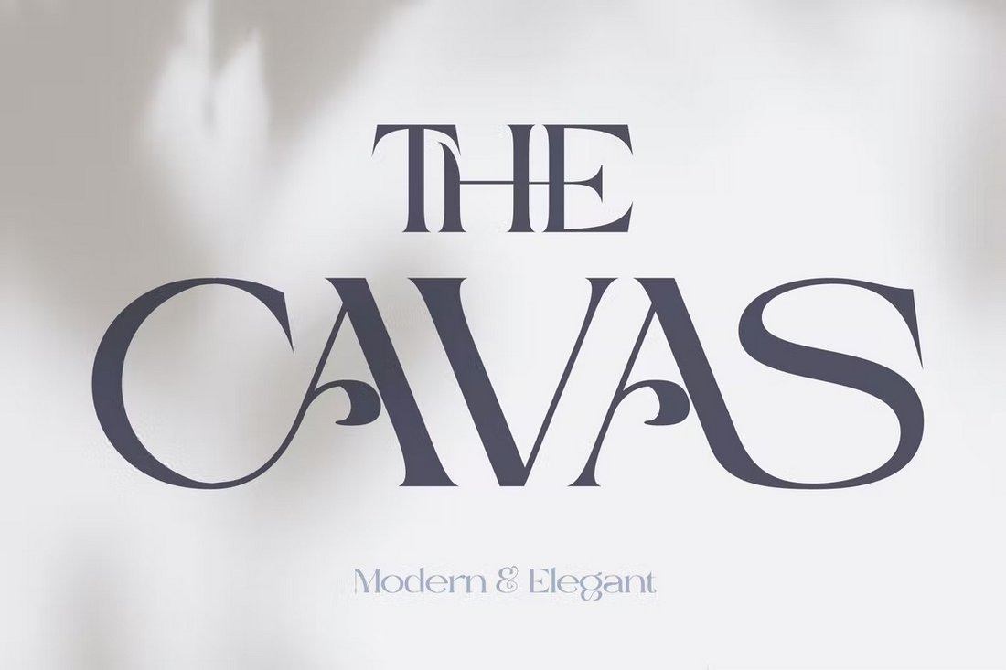 Cavas - Modern & Elegant Font