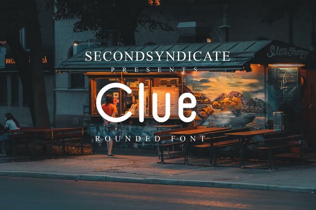 Clue - Elegant Rounded Font