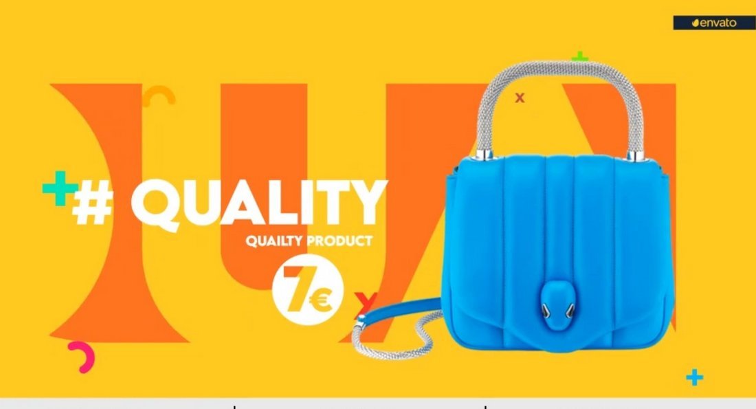 Colorful Product Promo After Effects Template