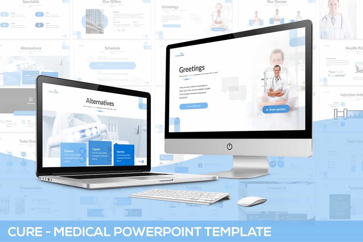 Cure - Healthcare Powerpoint Template