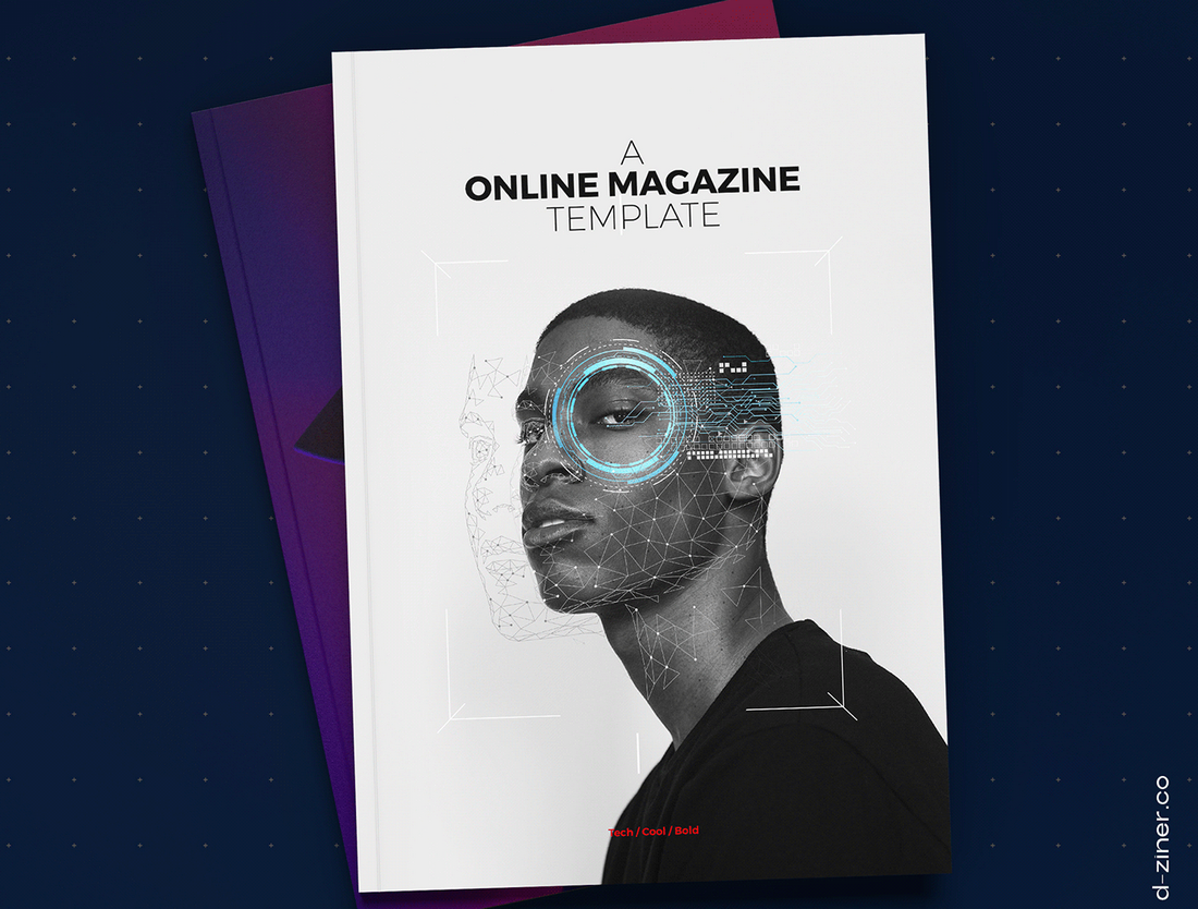 D-Ziner - Free Magazine Template