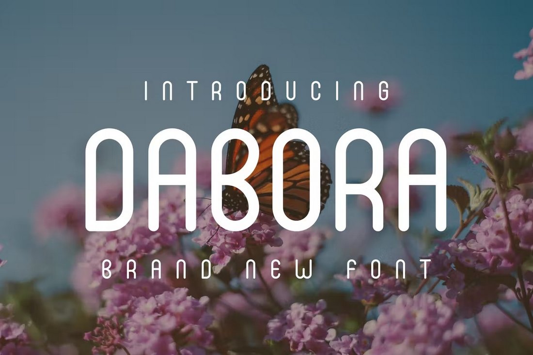 Dabora - Creative Rounded Font