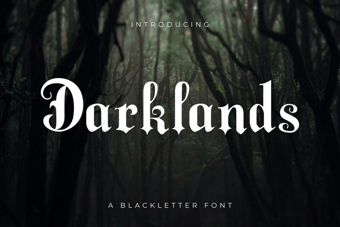 Darklands - A Modern Blackletter Font