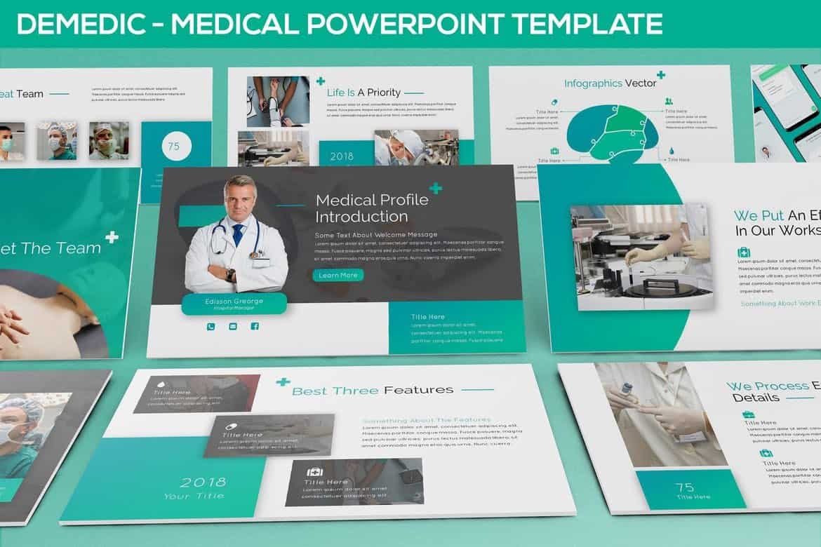 Demedic - Medical Powerpoint Template