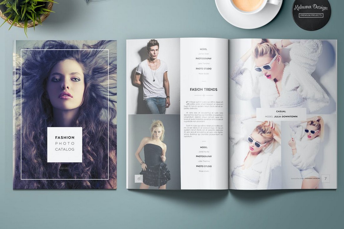 Fashion Photo Catalog & Magazine Template