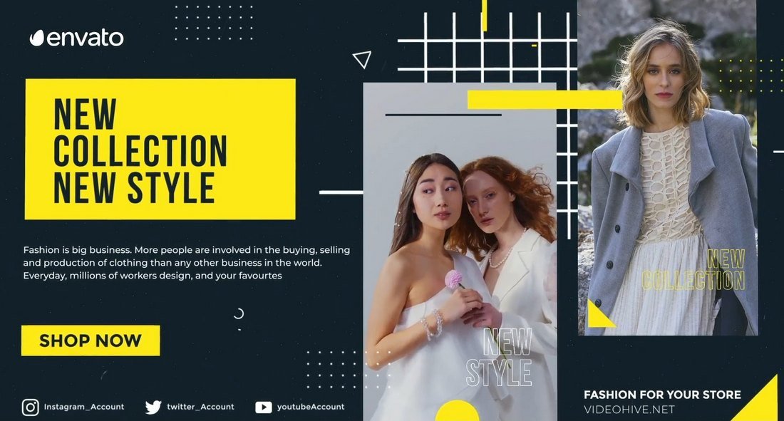 Fashion Promo Slideshow Template for Premiere Pro