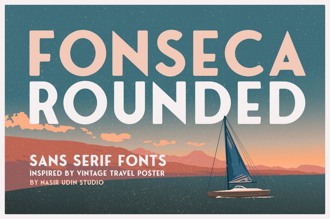 Fonseca Rounded - Sans Serif Font Family