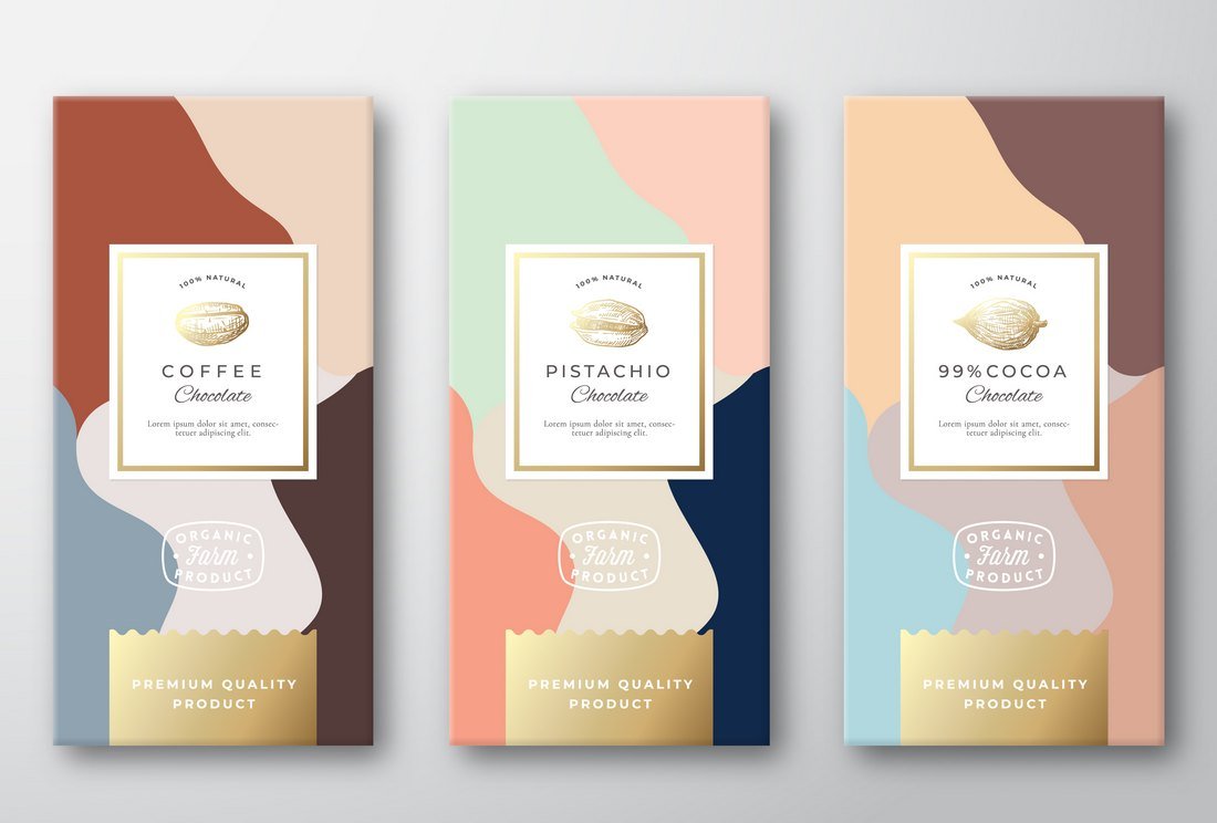 Free Coffee & Pistachio Package Templates