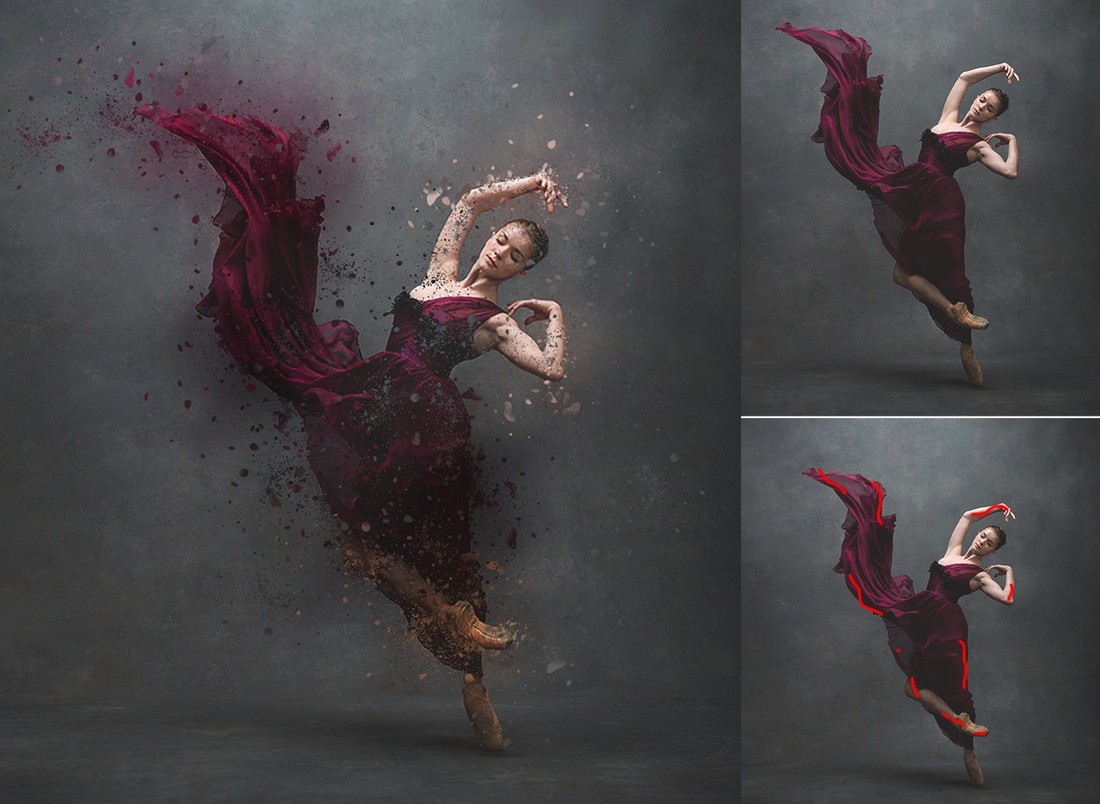 Free Dispersion Effect Photoshop Action
