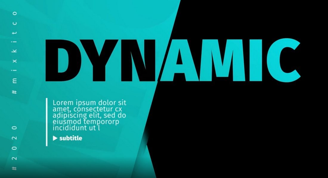 Free Dynamic Animated Premiere Pro Title Template
