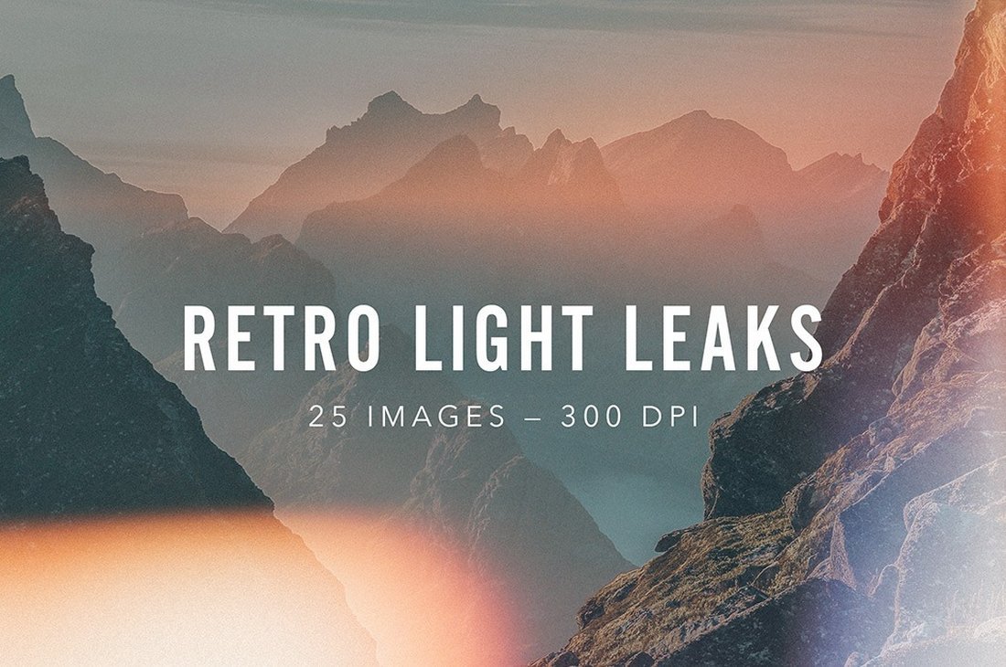 Free Photoshop Light Leak Textures