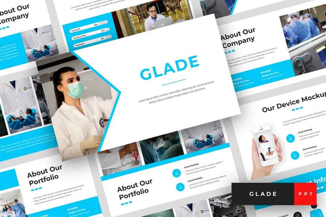Glade - Medical PowerPoint Template