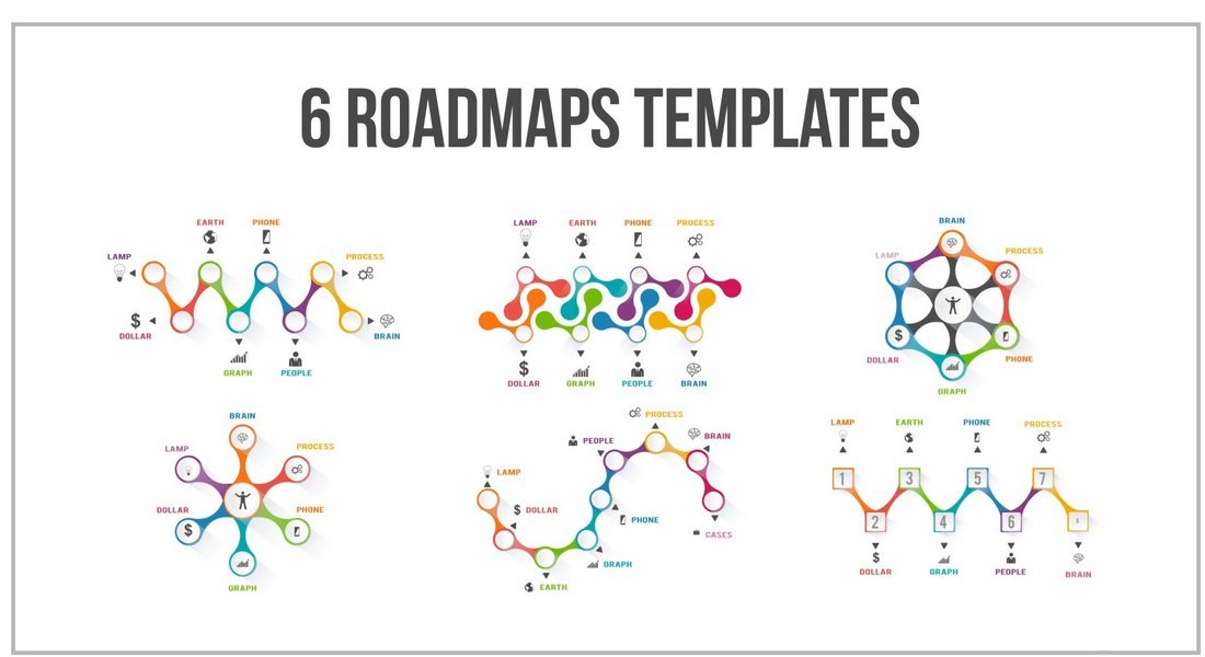 Infographic Roadmaps Premiere Pro Templates