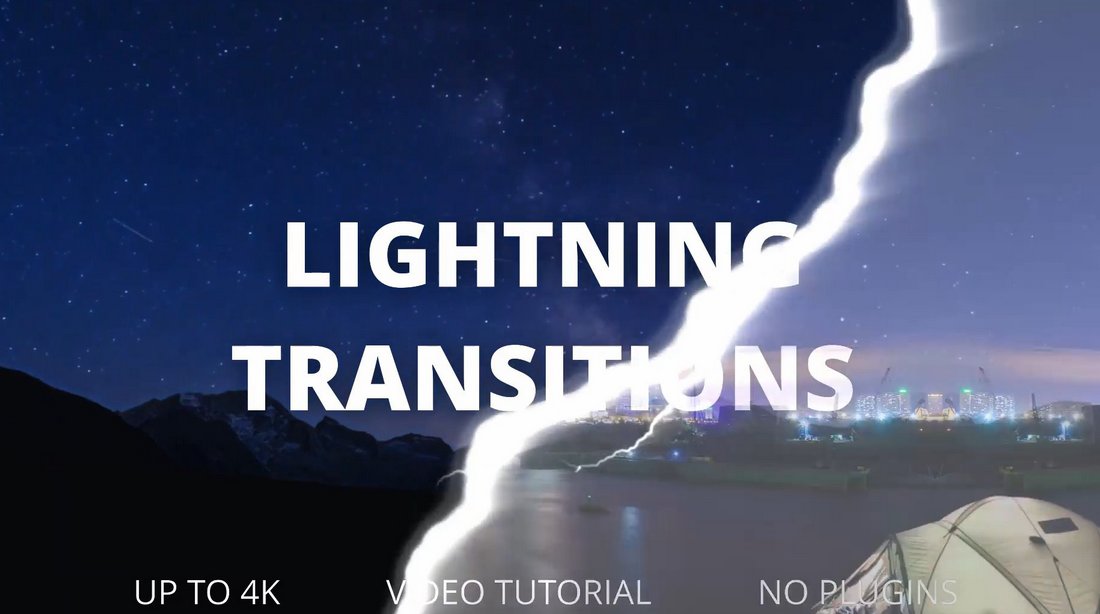 Lightning Transitions for DaVinci Resolve