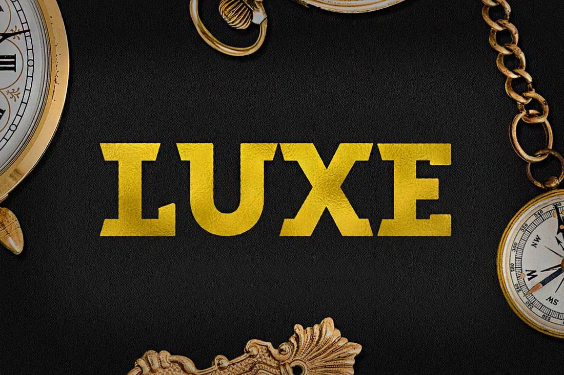 Luxe - Bold Luxury Font
