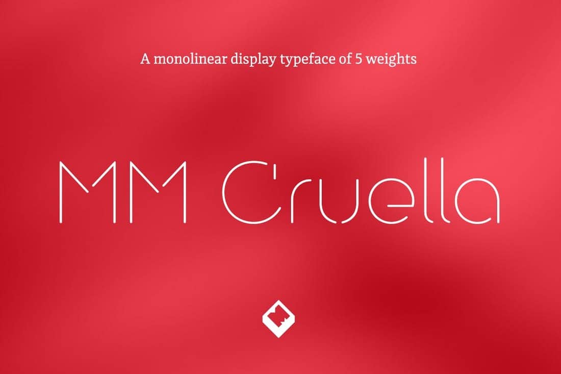 MM Cruella - Luxury Display Font