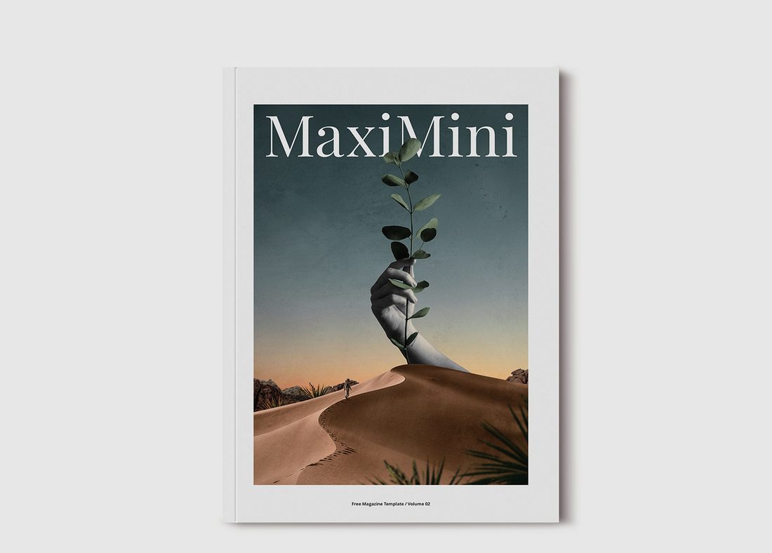 MaxiMini - Free InDesign Magazine Template