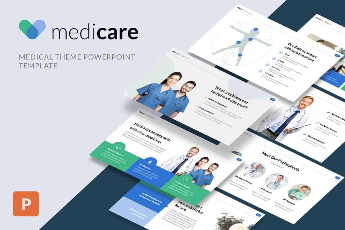 MediCare - Medical Powerpoint Template