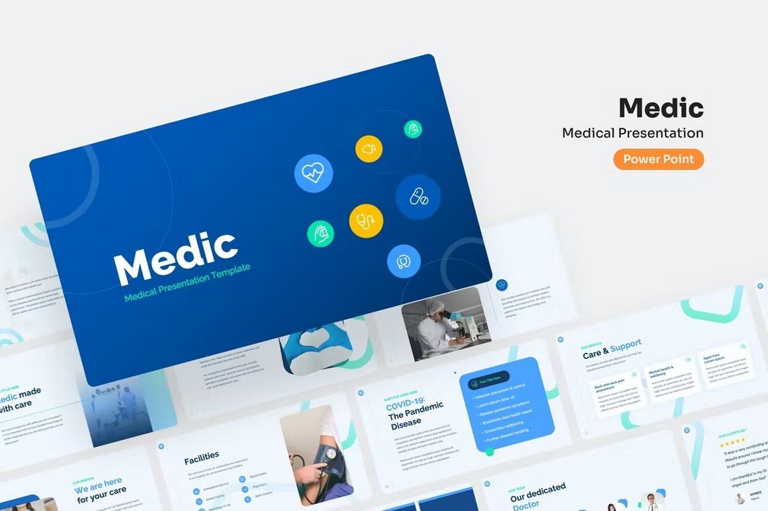 Medic - Medical PowerPoint Presentation Template