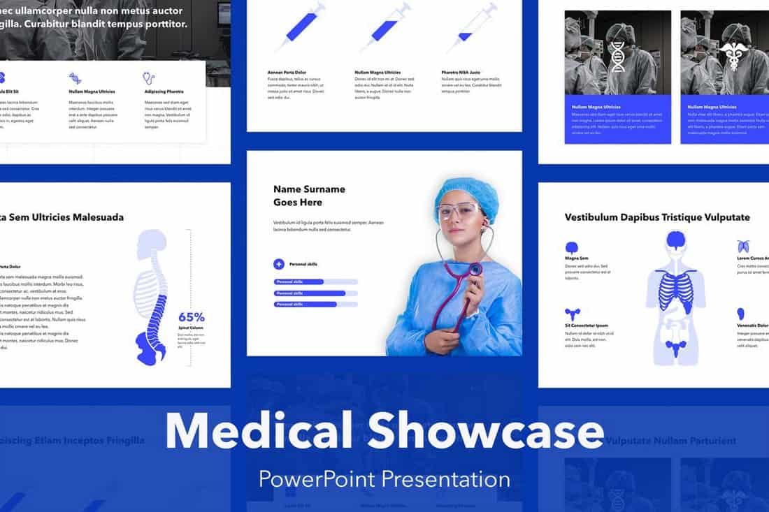 Medical Showcase PowerPoint Template