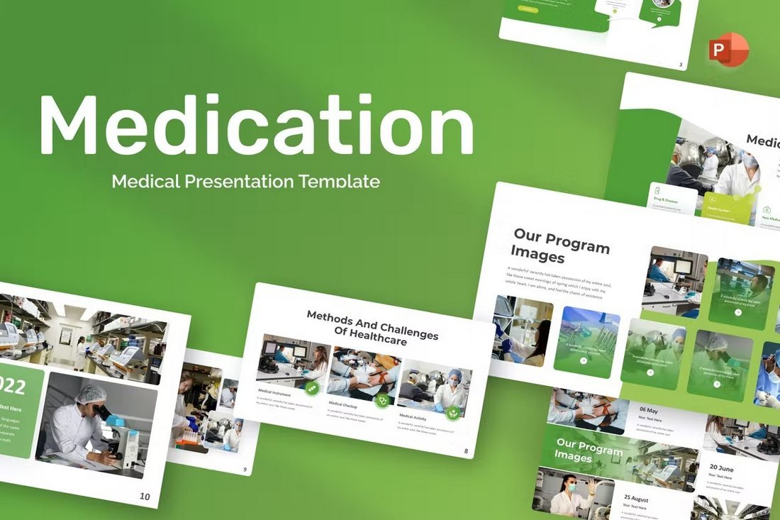 Medication - Modern Medical PowerPoint Template