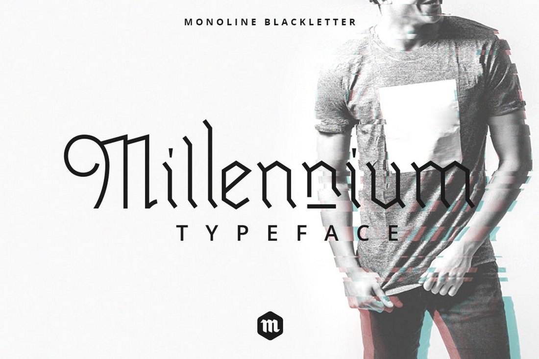 Millennium Blackletter Gothic Font