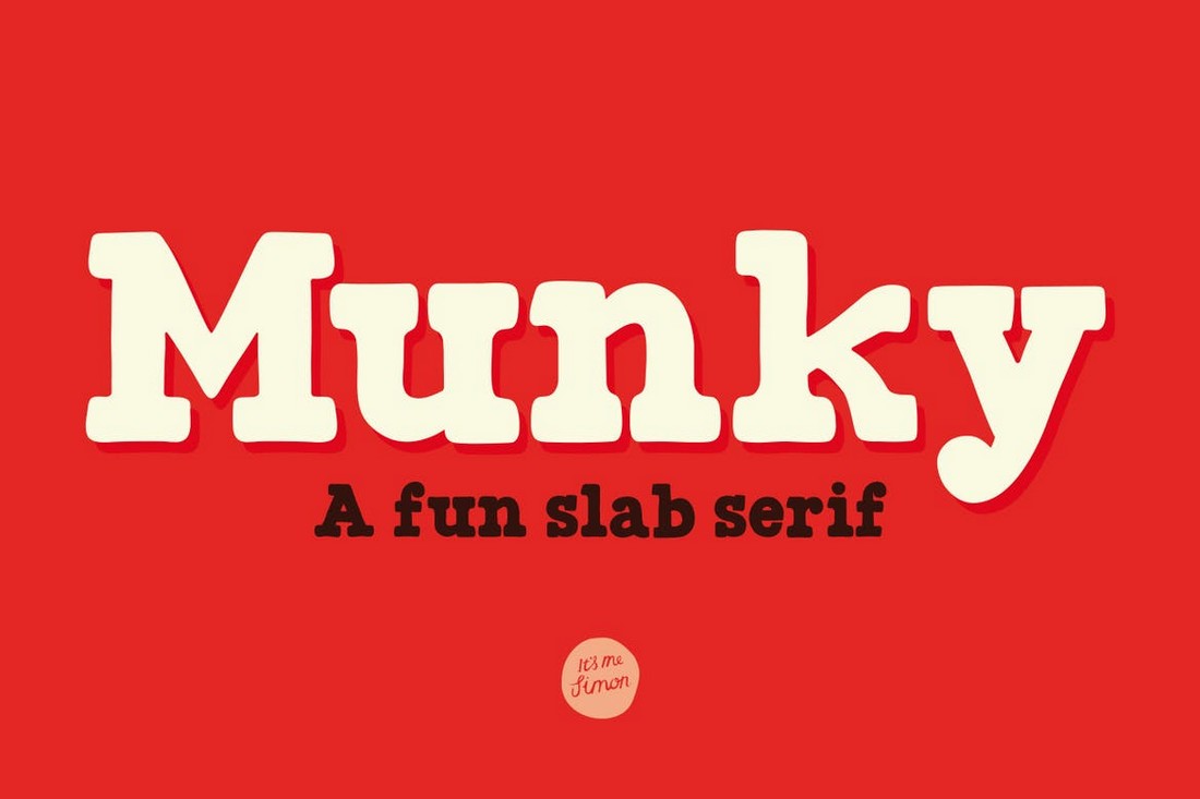 Munky - Slab-Serif Retro Font