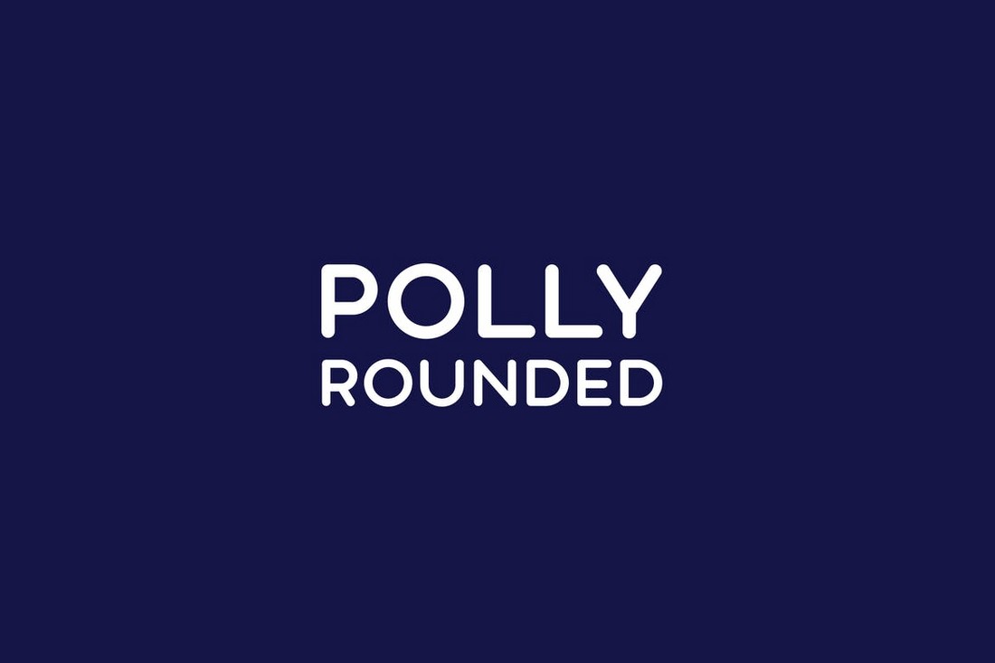Polly - Minimal Rounded Font
