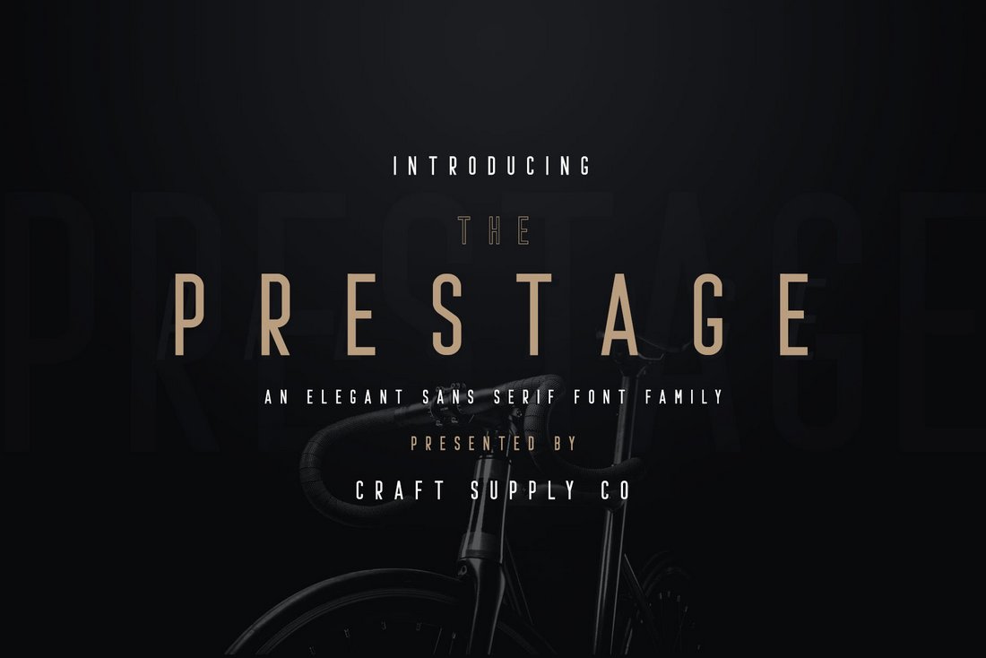 Prestage - Free Corporate Font Family