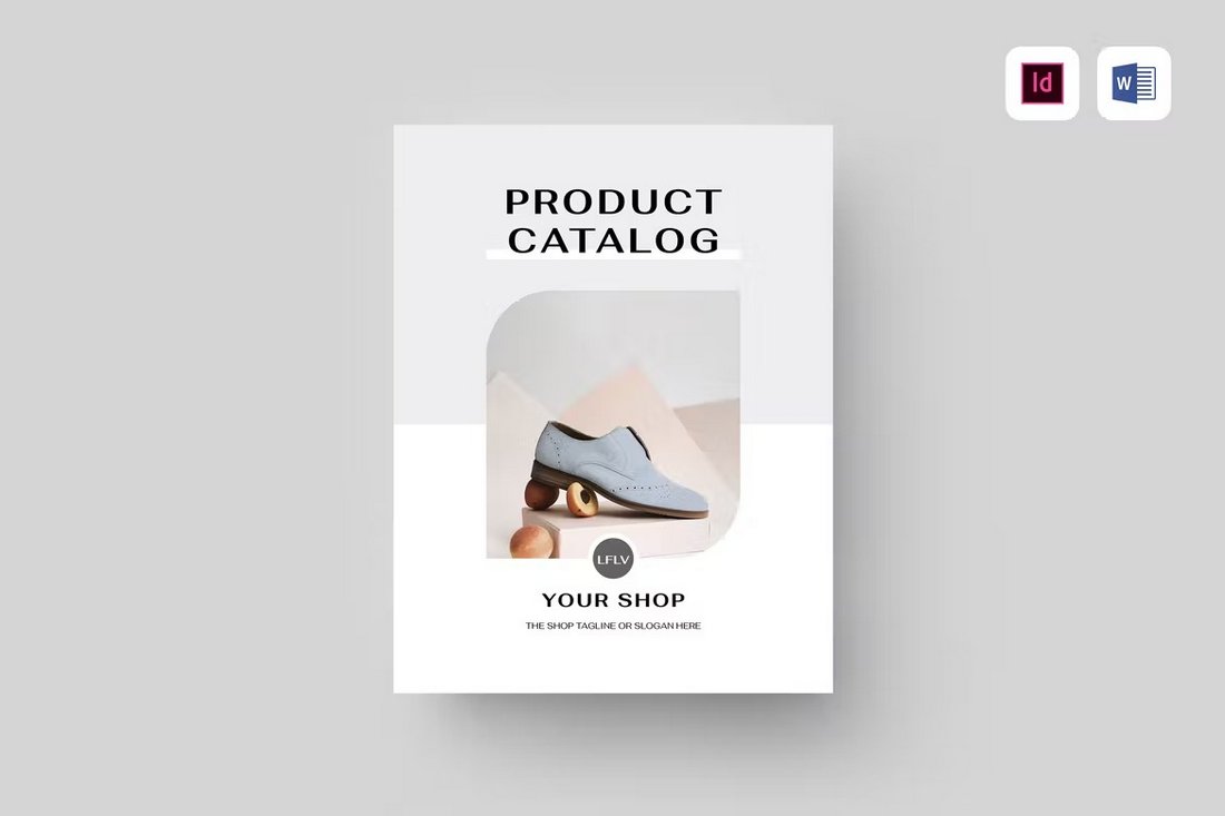 Product Catalog Template Word & InDesign