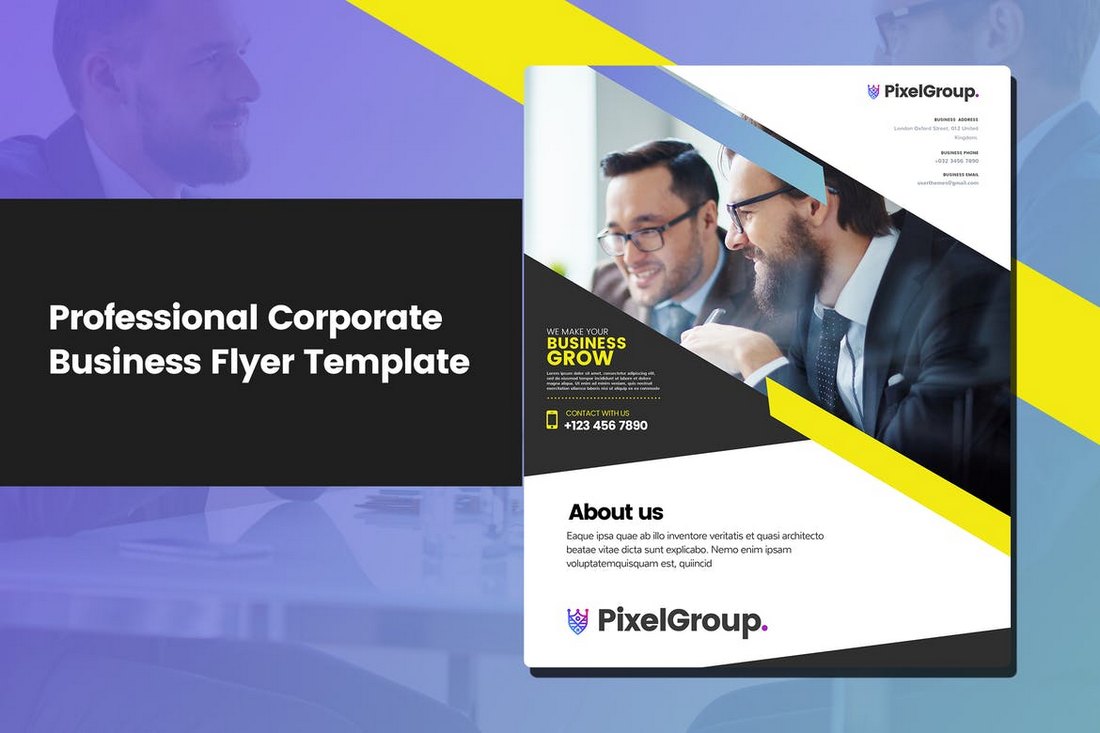 Professional Corporate Business Flyer Template