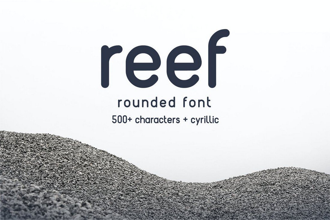 Reef - Creative Rounded Font