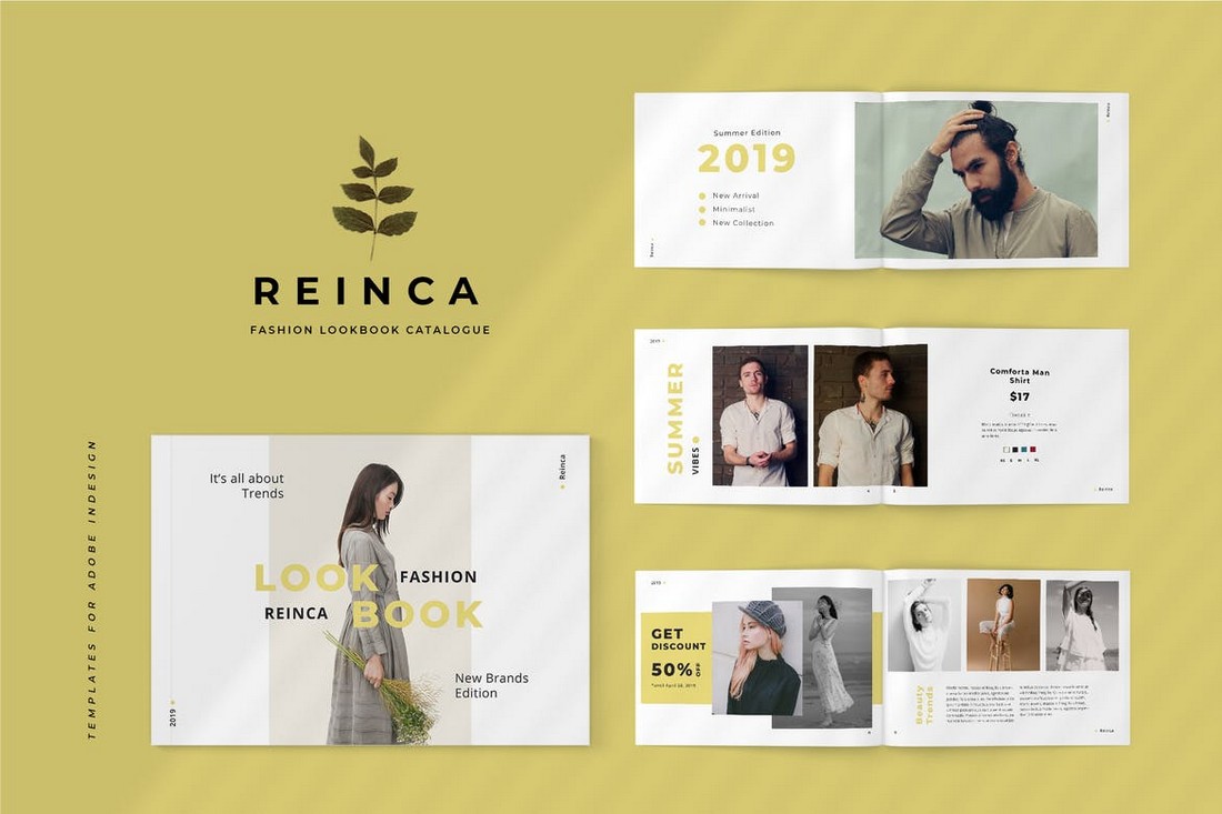 Reinca - Lookbook Fashion Catalog Template